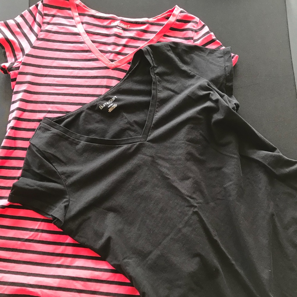 BumpStart Motherhood maternity Tops Lot Of 2